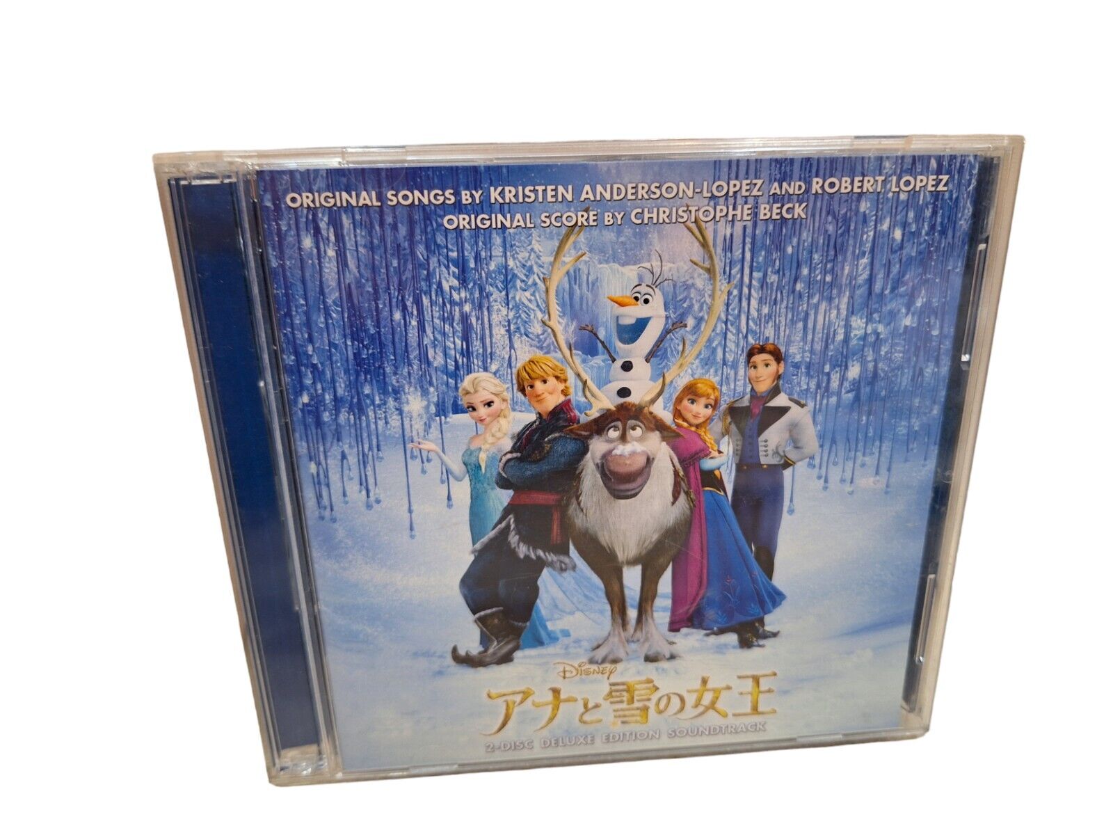 Disney FROZEN Original Soundtrack 2 Disc Deluxe Edition CD JAPAN with Insert GUC