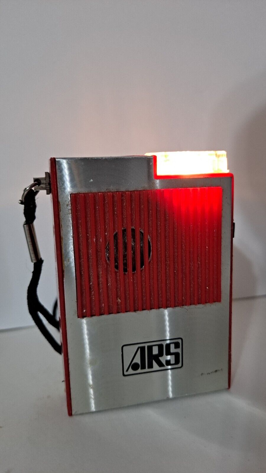 Vintage ARS Personal Alarm & Flashlight - Works Great REALLY LOUD Very Cool
