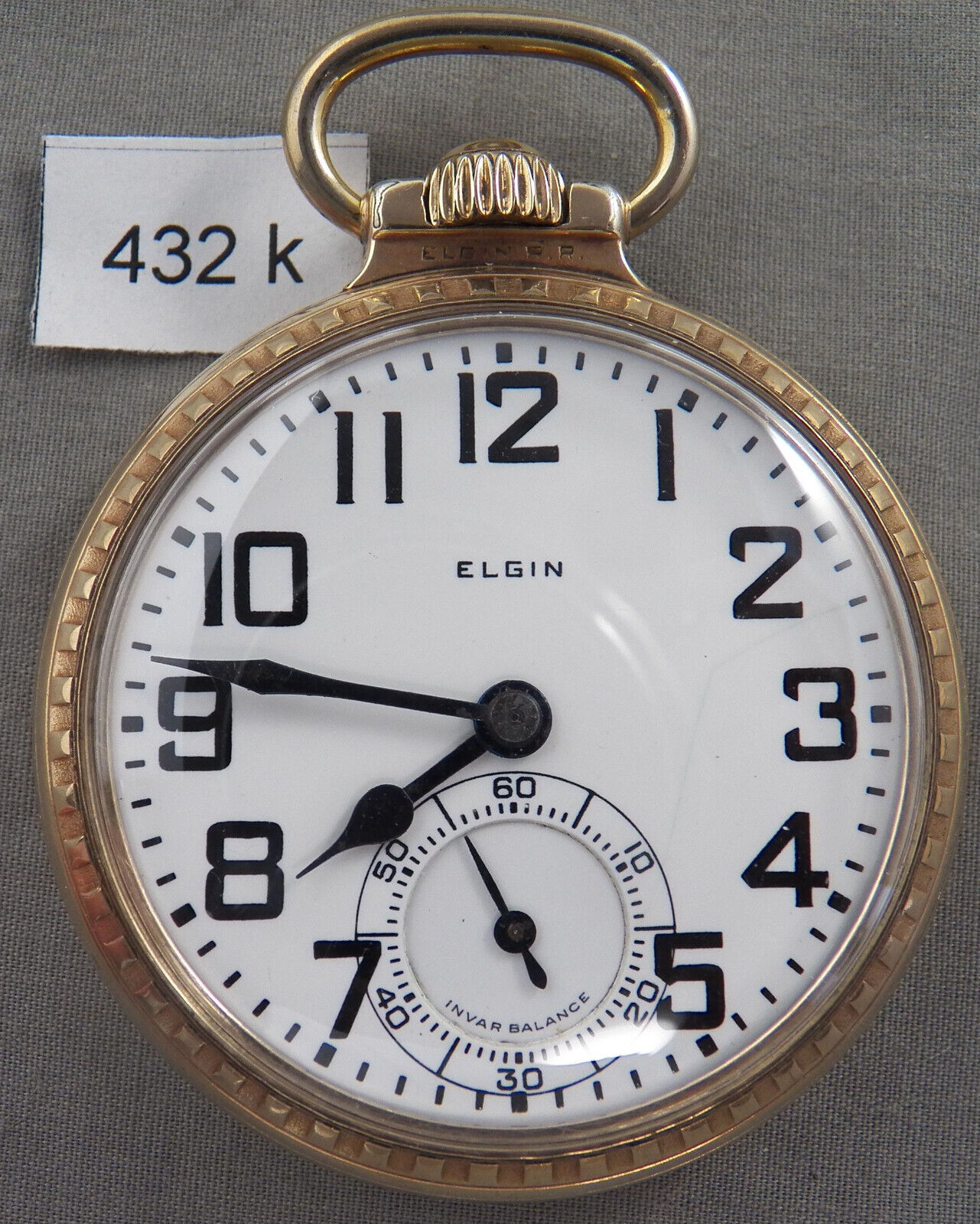 Elgin B. W. Raymond, 16 Size,  21J Railroad Pocket Watch