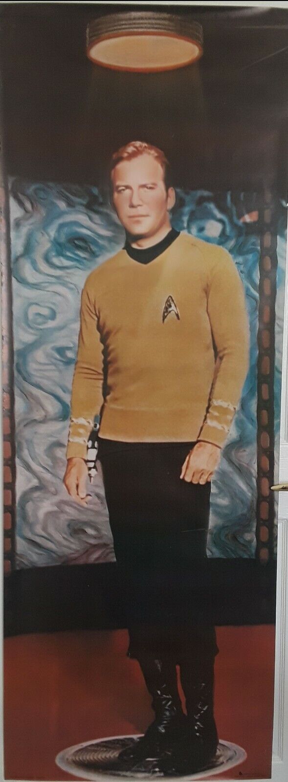 Star Trek, Vintage 1976 6' Kirk Poster, Door Size. |RARE|