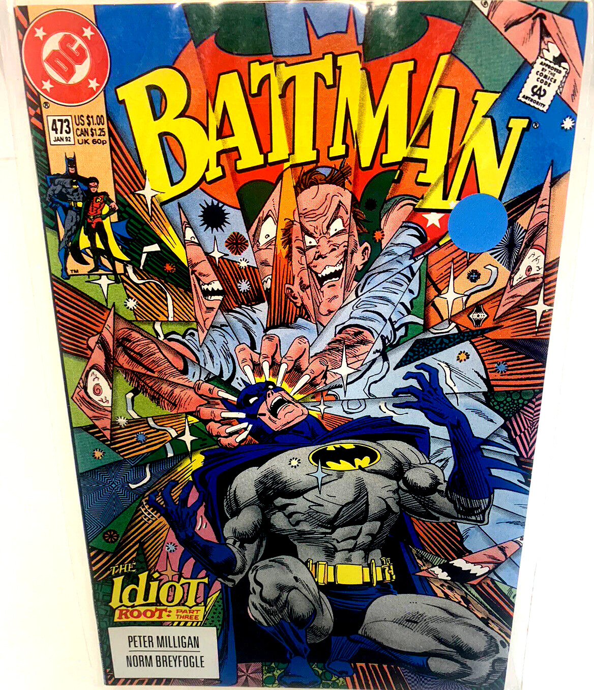 Batman #473 NM-DC Comics C1B