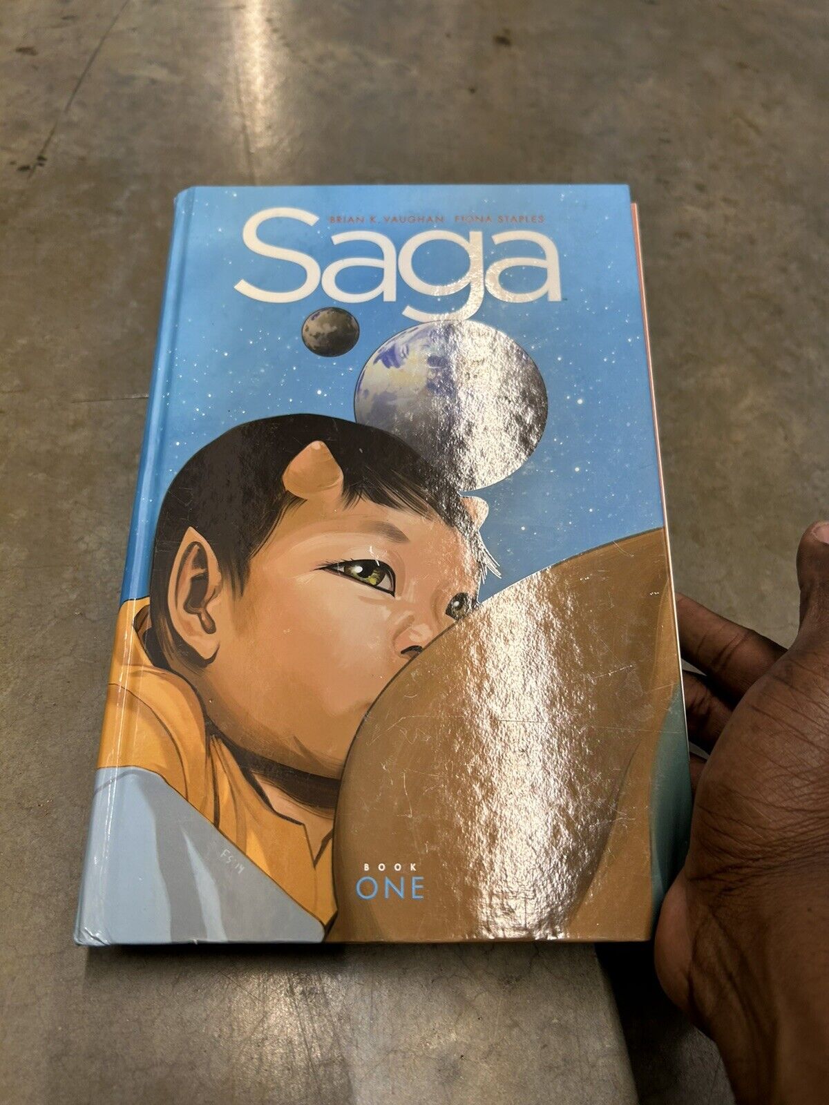 Saga #1 (Image Comics, November 2014) Hardcover