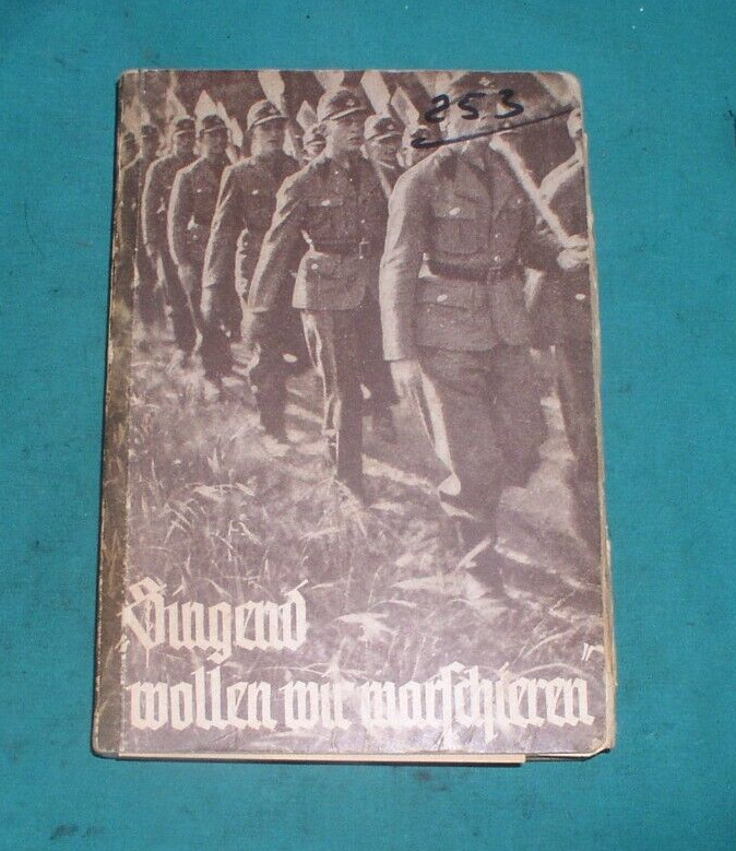 WWII German RAD Marching Song Book \