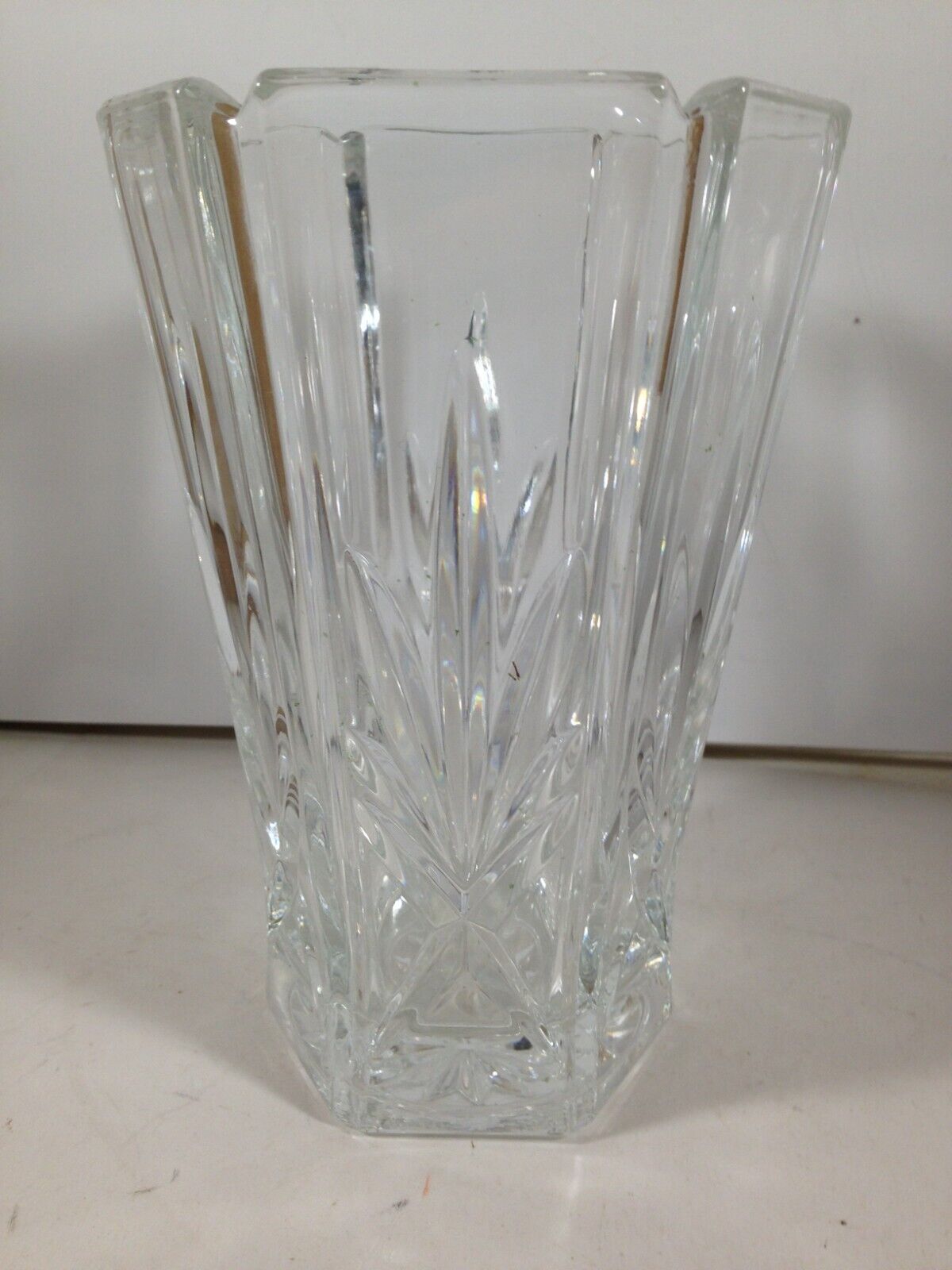 Vintage Gorham Lead Crystal Vase Pineapple 6-1/4”