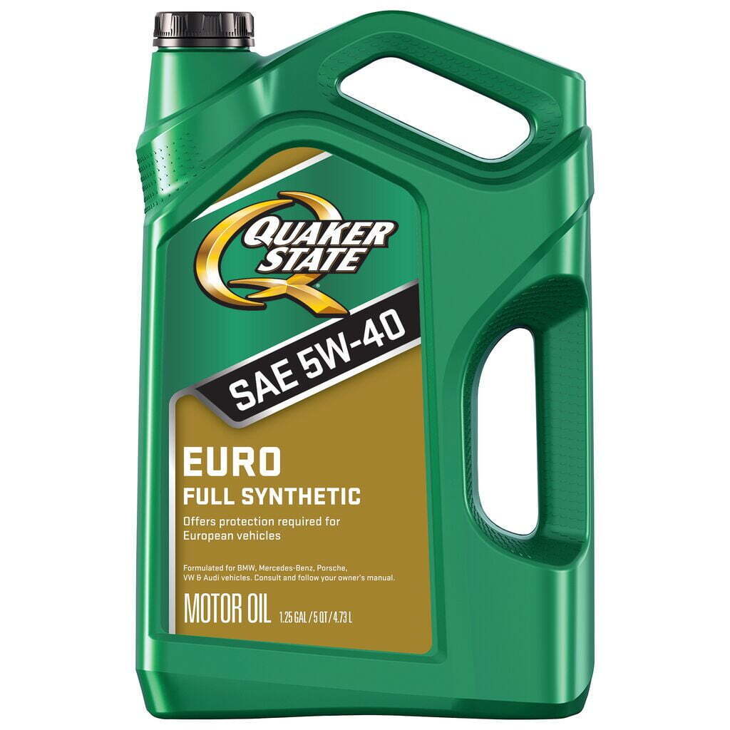 Euro Full Synthetic 5W-40 Motor Oil, 5-Quart