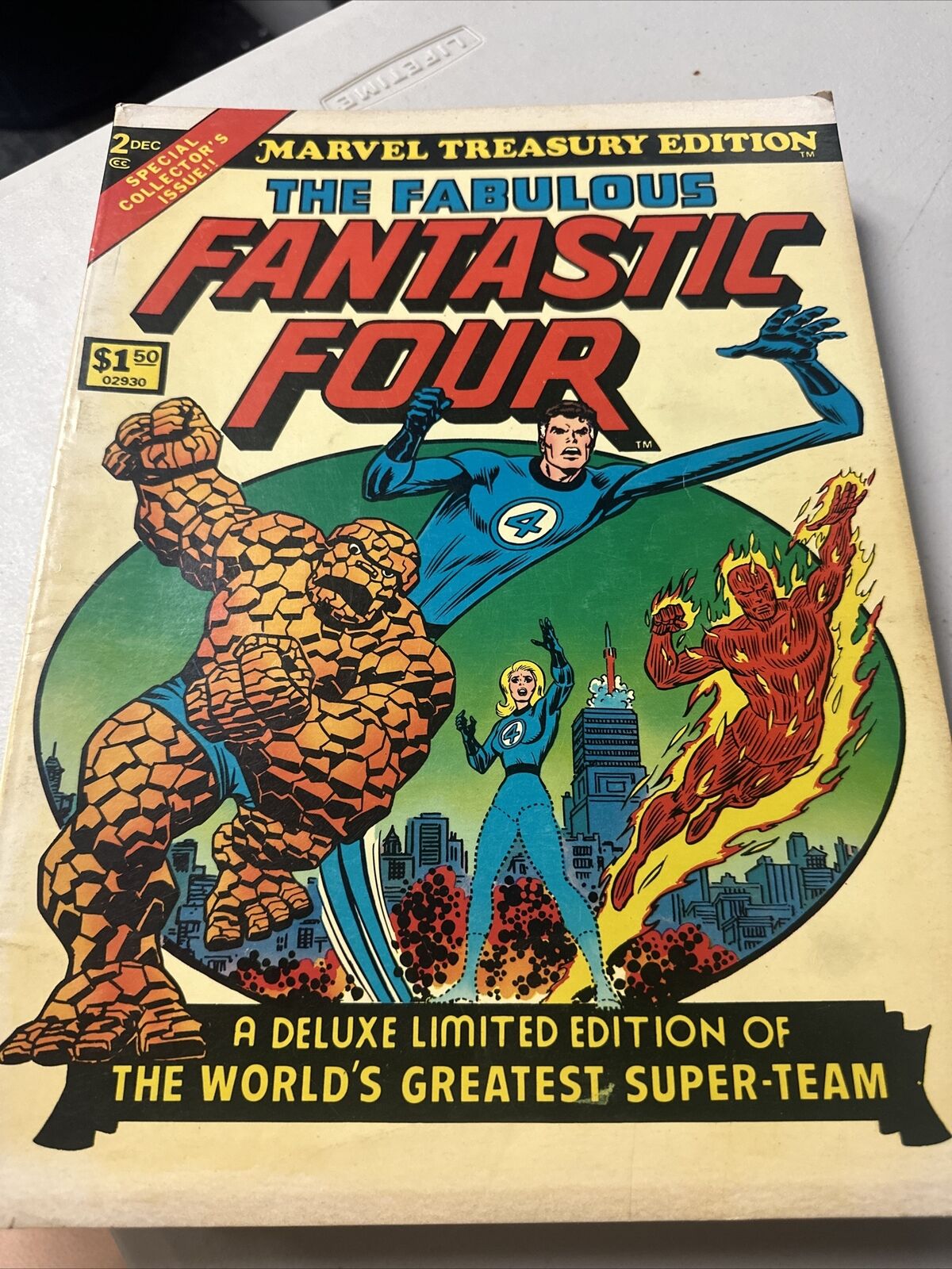 Marvel Treasury Edition The FABULOUS FANTASTIC FOUR 1974 #2