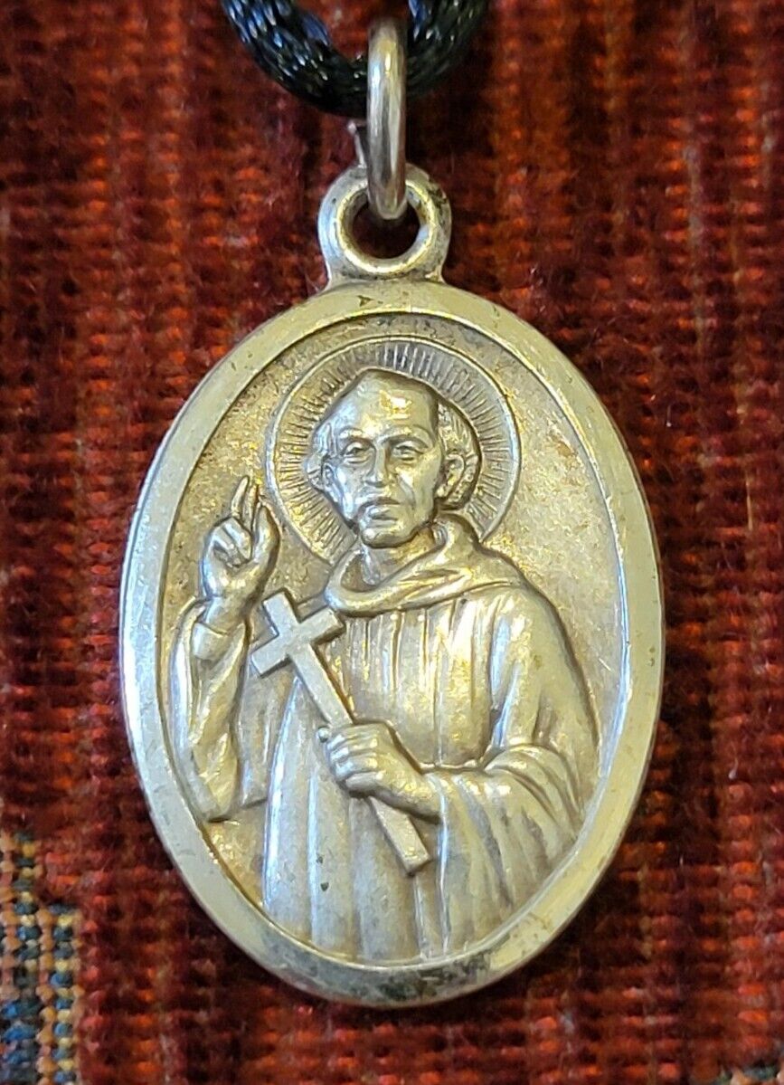 St. Jerome Vintage & New Sterling Medal Catholic Italy Patron Of Librarians