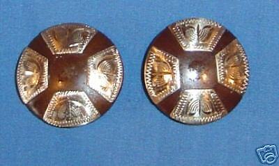 2 Cowboy Sweet Iron Silver Overlay 2 in Concho Concho