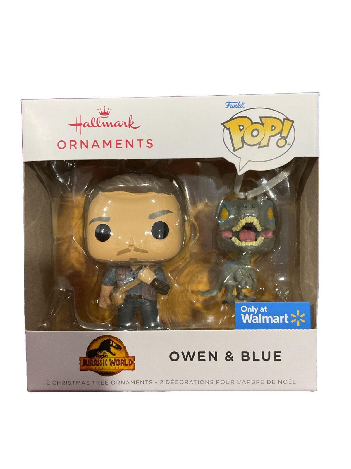 Hallmark Ornament Jurassic World Owen & Blue Walmart Exclusive (New In Box)