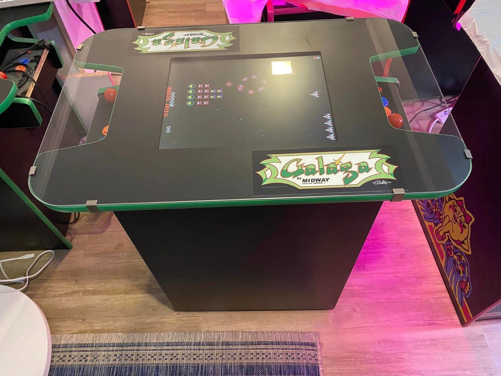 👾 Galaga cocktail style arcade machine (60 Games) 👾 Message for $200 DISCOUNT