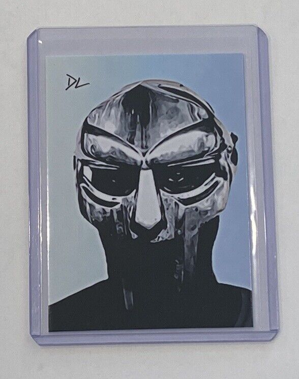 MF Doom Limited Edition Artist Signed Daniel Dumile Trading Card 4/10
