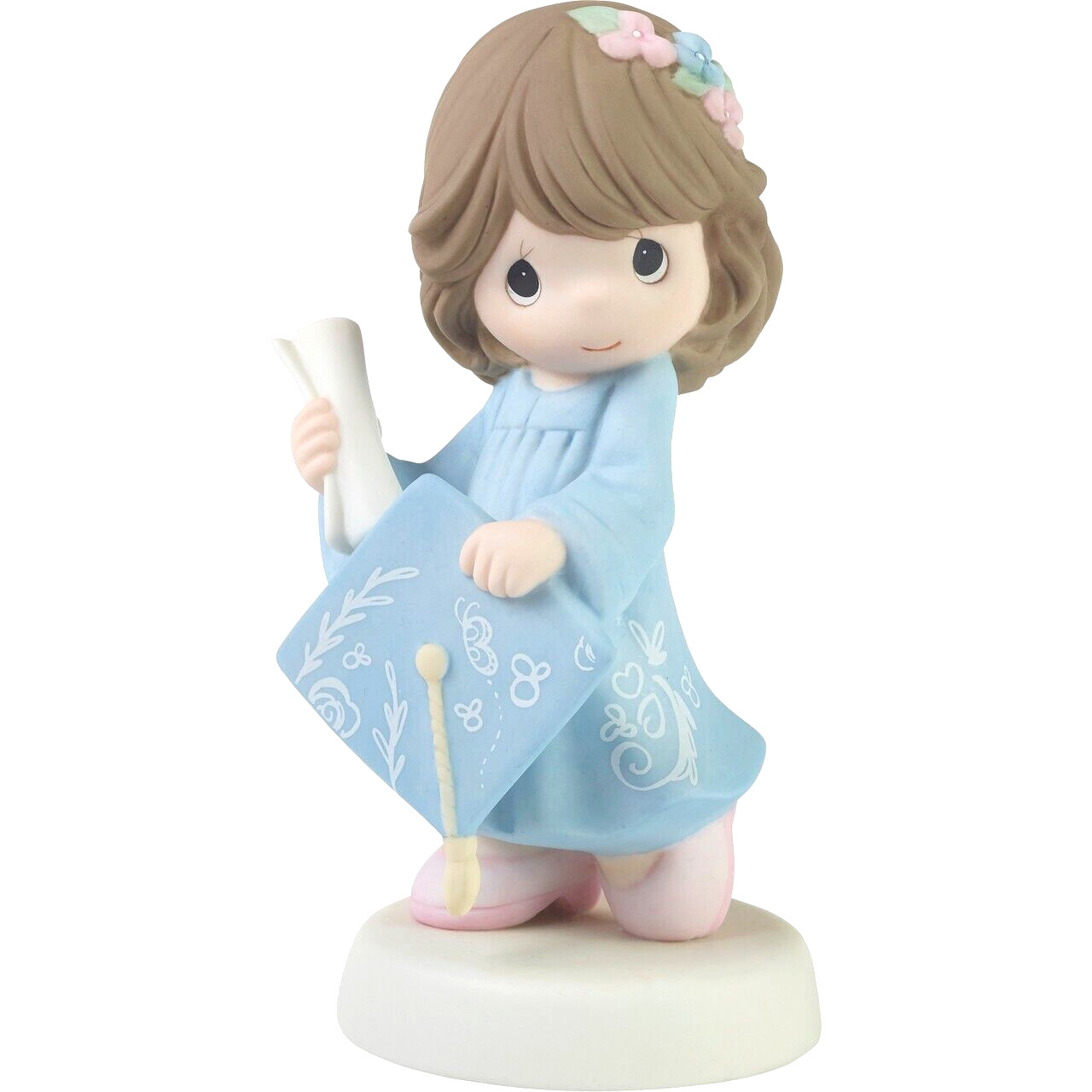 ✿ New PRECIOUS MOMENTS Porcelain Figurine FUTURE BELONGS TO YOU Graduation Girl
