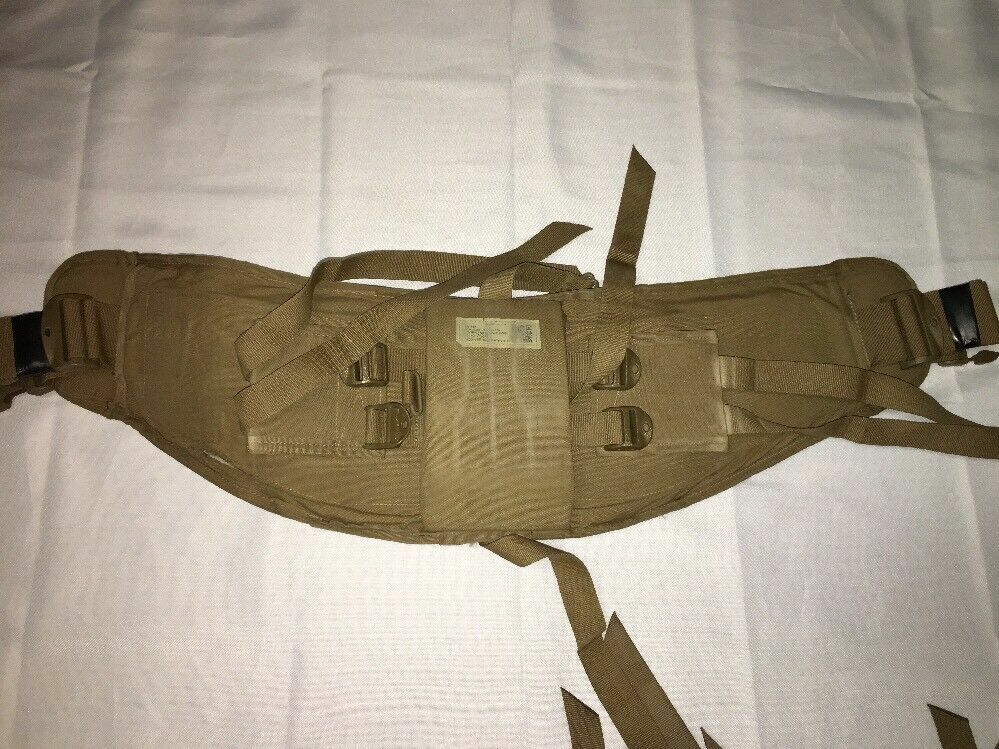 USMC FILBE Rucksack WAIST BELT ONLY *** Coyote Brown *** Useable Condition