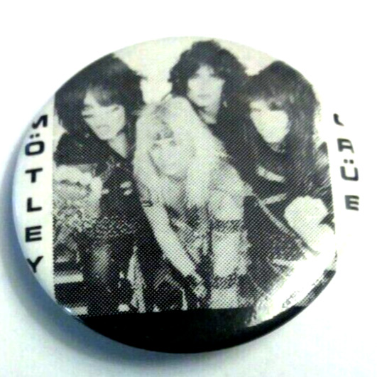 Vintage 1980\'s MOTLEY CRUE Rock Band 1.5\