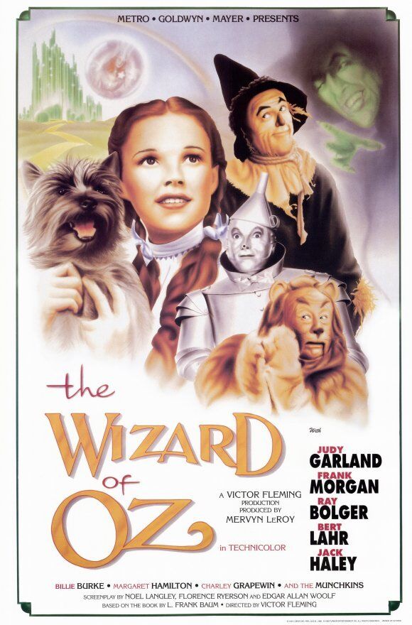 Wizard of Oz Reproduction Movie Poster 27\