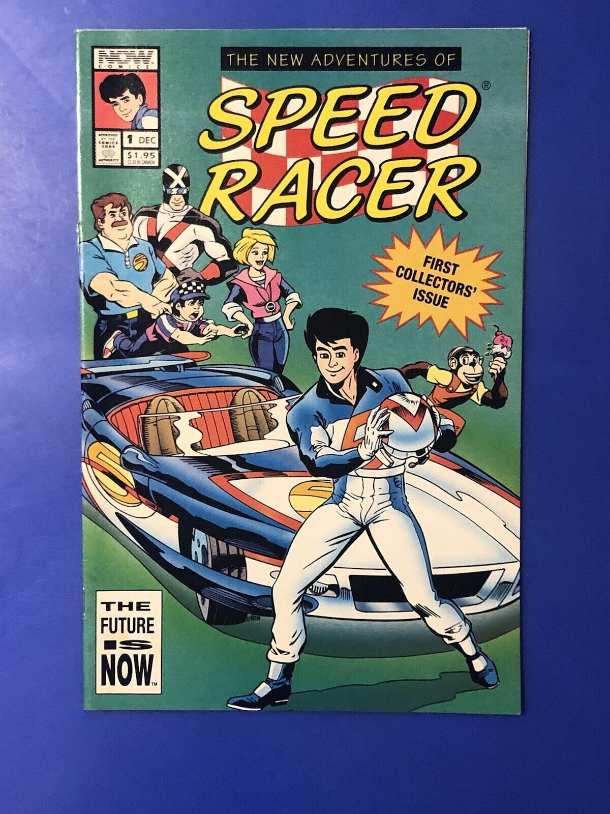 New Adventures of Speed Racer #1 1st Print APPLE+ TV SHOW Now Comics 1993