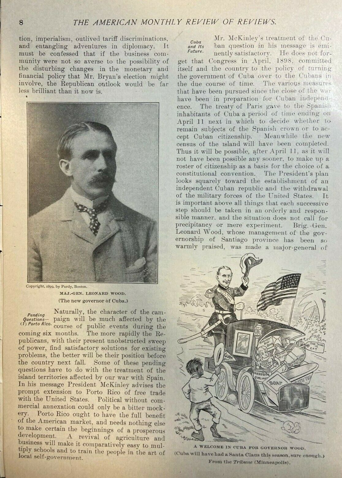 1900 Major General Leonard Wood