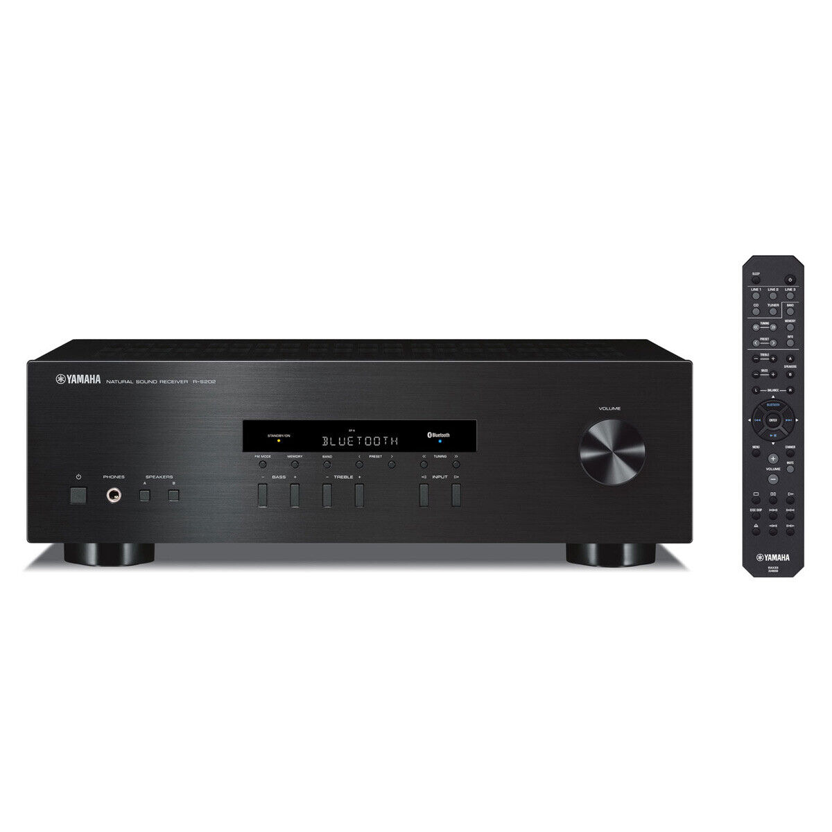 Yamaha R-S202BL Stereo Receiver with Bluetooth