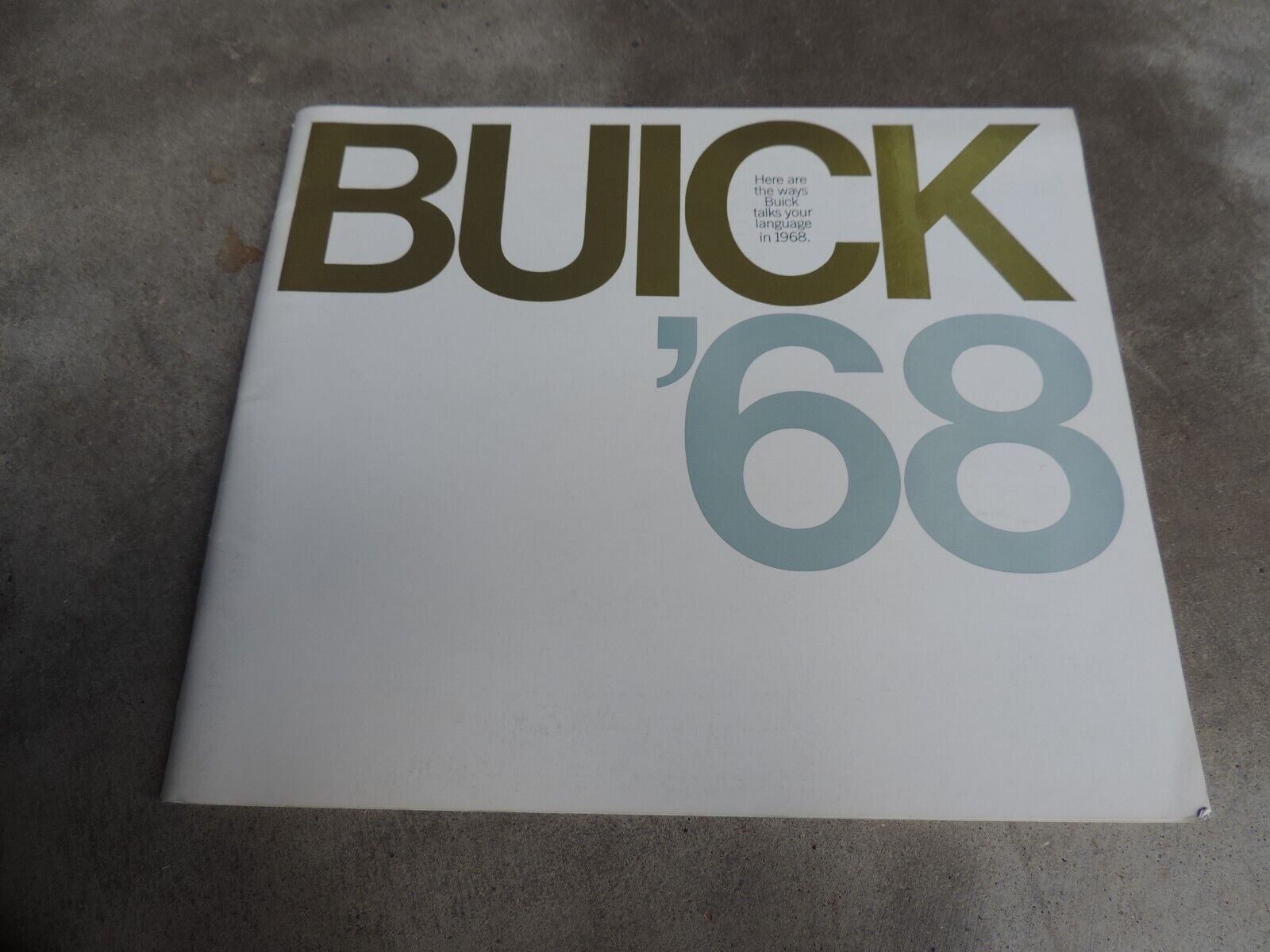 1968 Buick Dealer Brochure