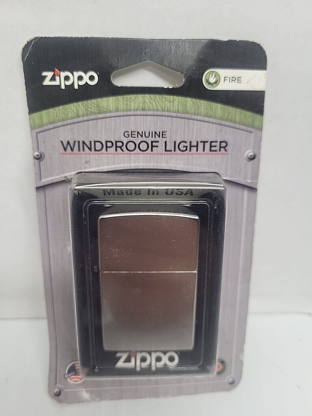 Zippo Classic Windproof Pocket Lighter, 207 Regular Street Chrome Made In USA
