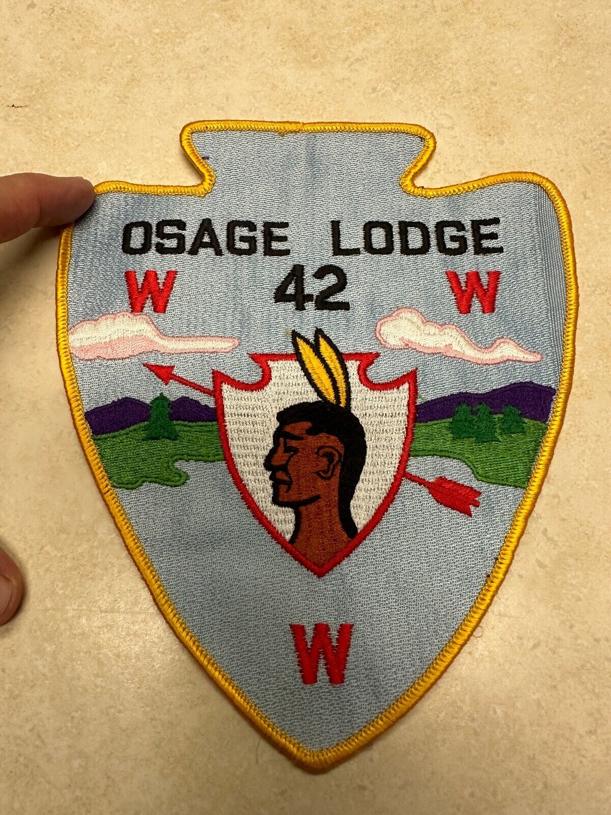Boy Scout OA 42 Osage jacket patch