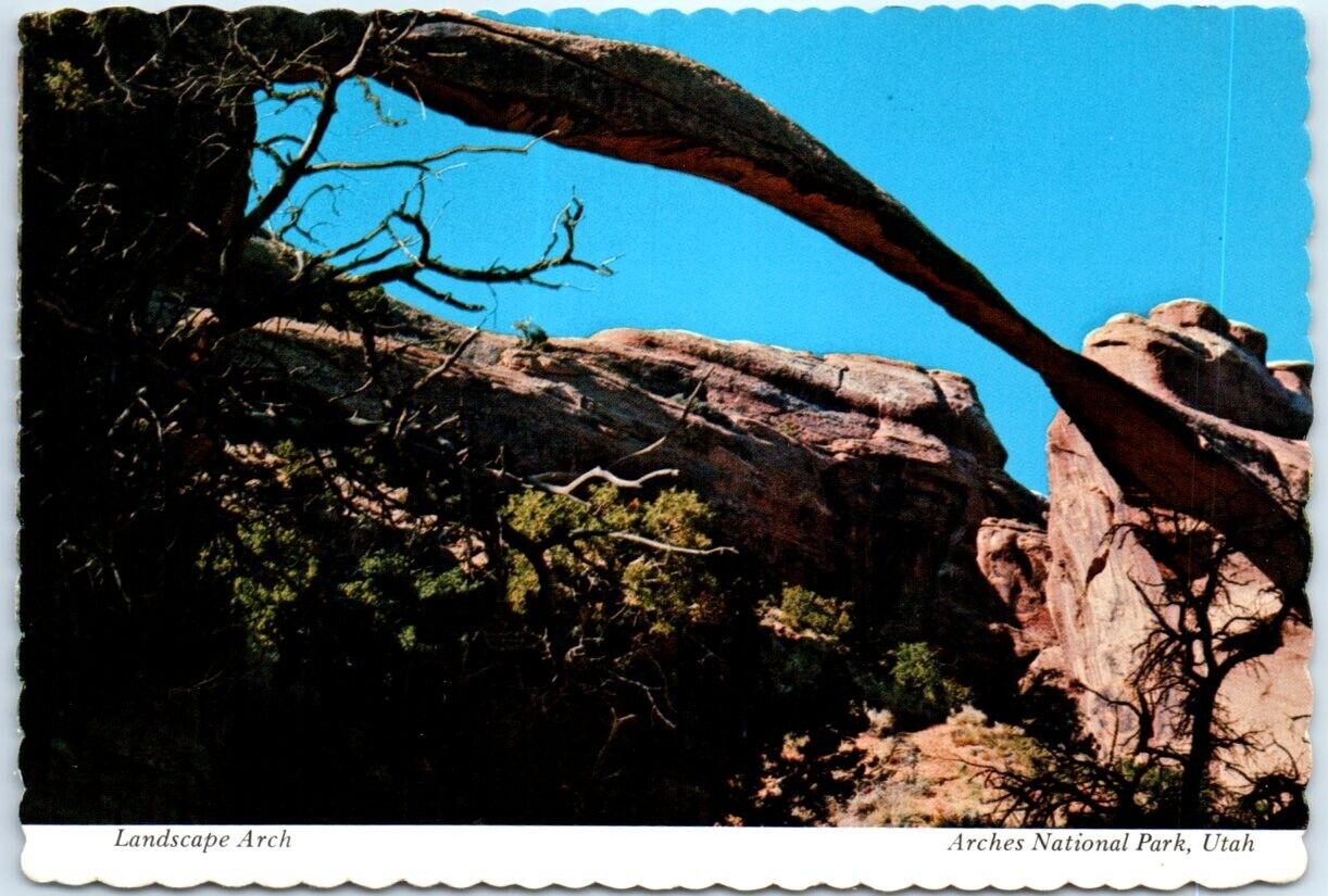 Postcard - Landscape Arch, Aches National Park - Moab, Utah