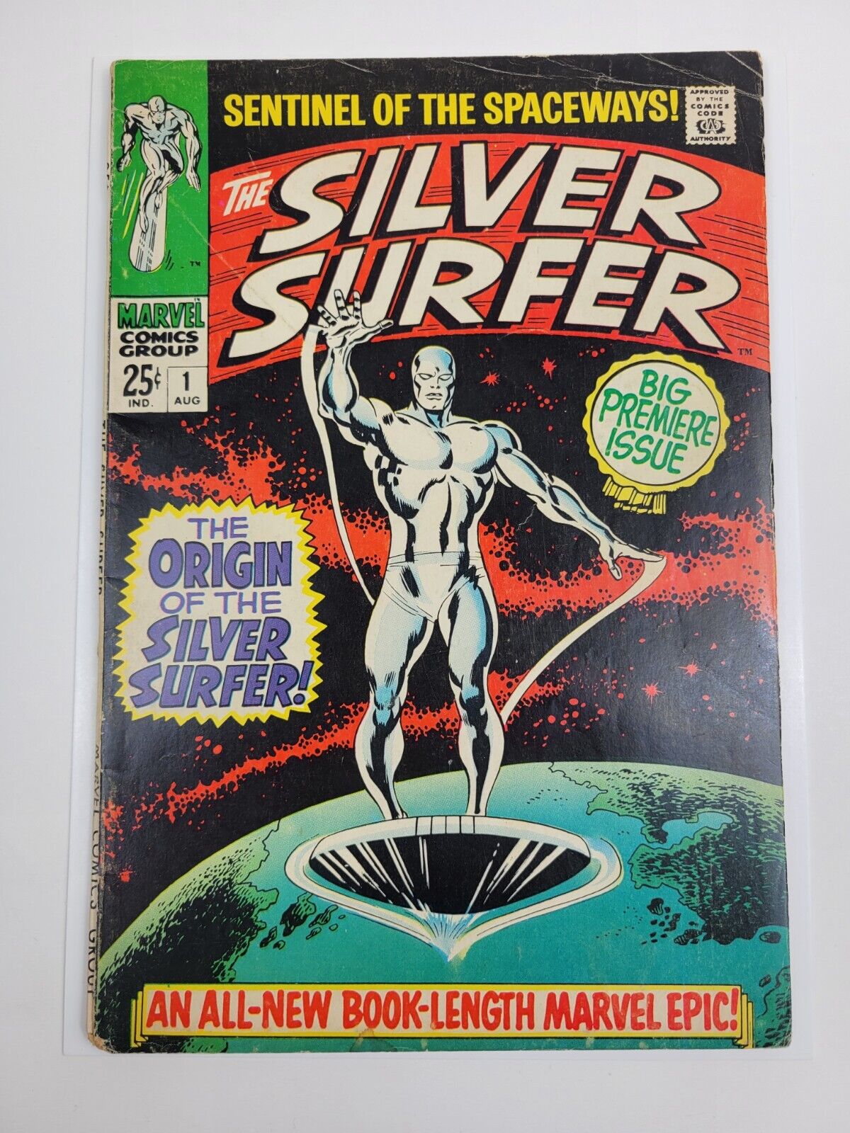 The Silver Surfer #1 Marvel Comics 1968 - Origin of Silver Surfer & Watcher