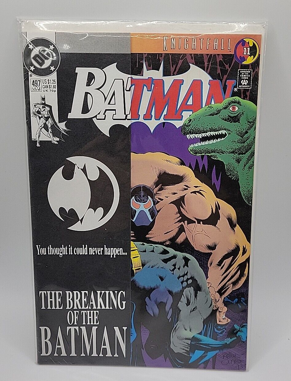 BATMAN ISSUE 497 - DC COMICS - BANE KEY ISSUES