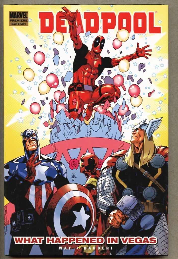 HC Deadpool Volume Five What Happened In Vegas Hardcover Way / Marvel 2013