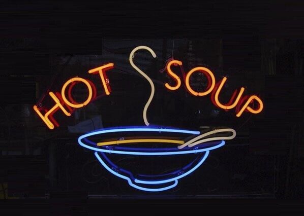 New Hot Soup Shop Open Beer Bar Neon Light Sign 24\