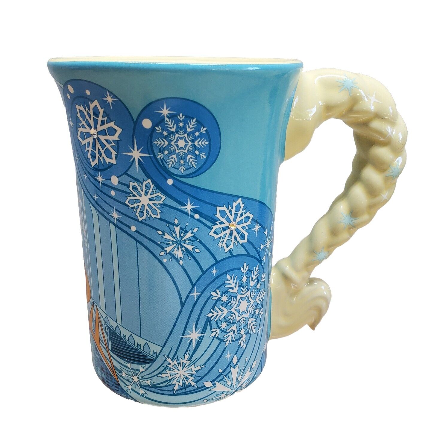 Disney Parks Frozen Elsa Dress Signature Deluxe Coffee Cup/Mug