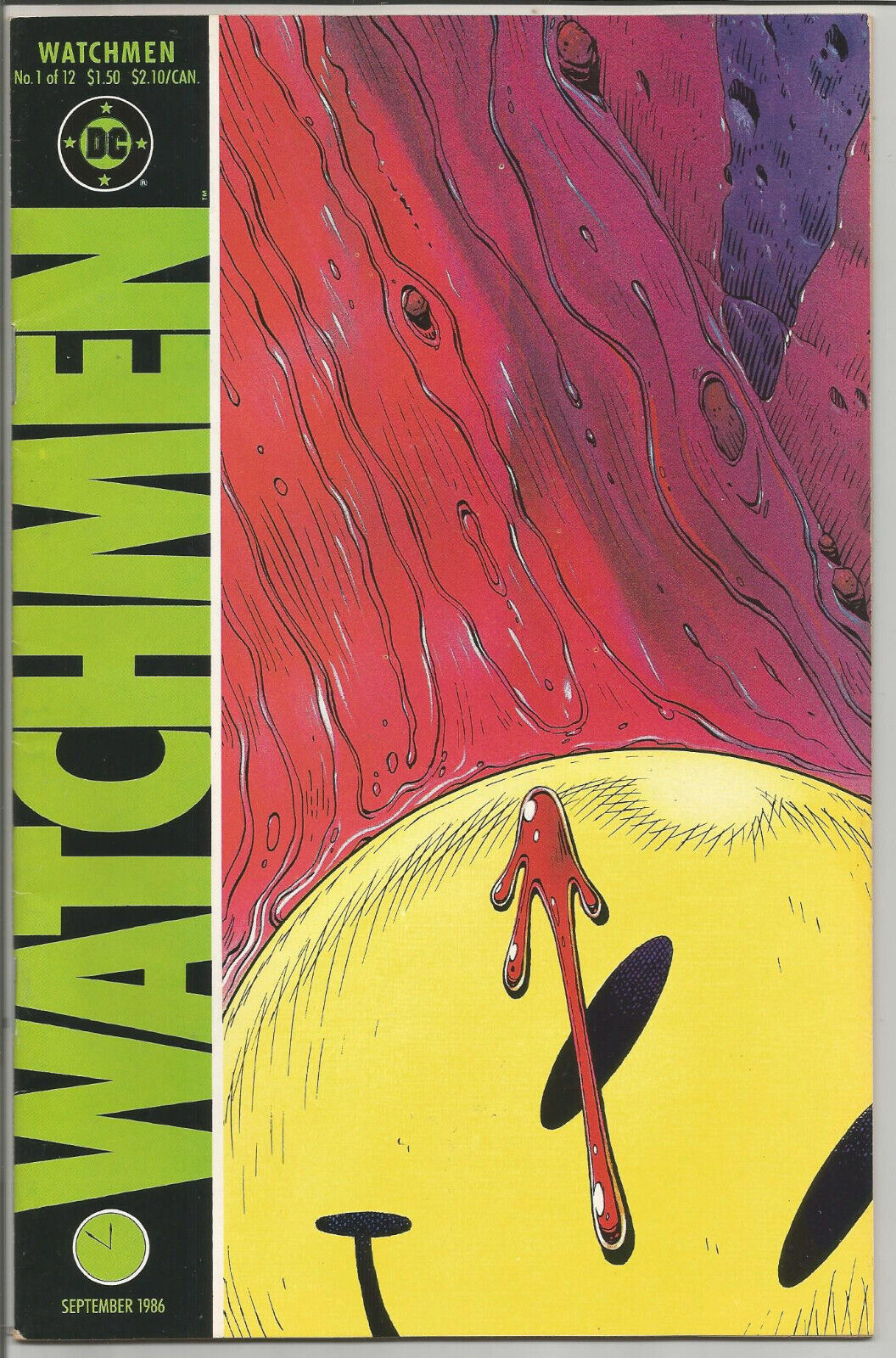 WATCHMEN #1 (of 12) 1986, DC/Direct Dave Gibbons Very Fine+ 