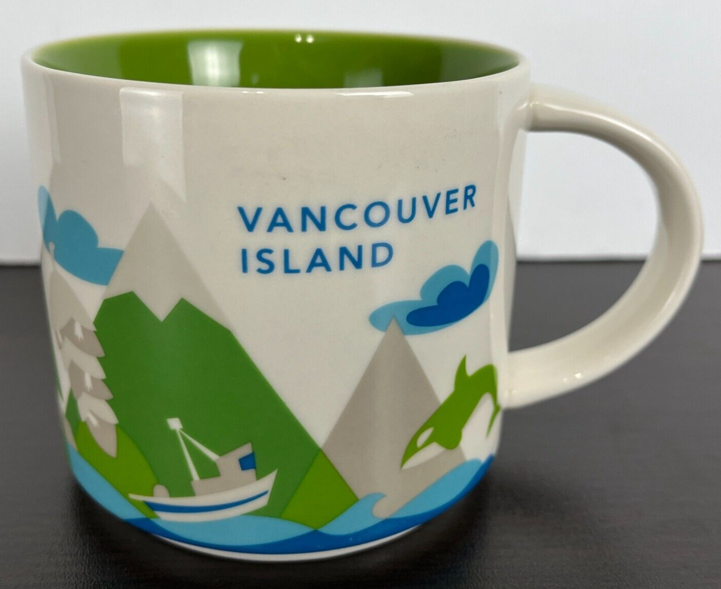 STARBUCKS You Are Here 2013 Collection Vancouver Island Coffee Mug 14 oz Canada