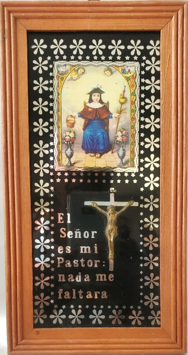 THE LORD IS MY SHEPHERD - SANTUARIO DEL SANTO NINO DE ATOCHA FRAMED WALL ART