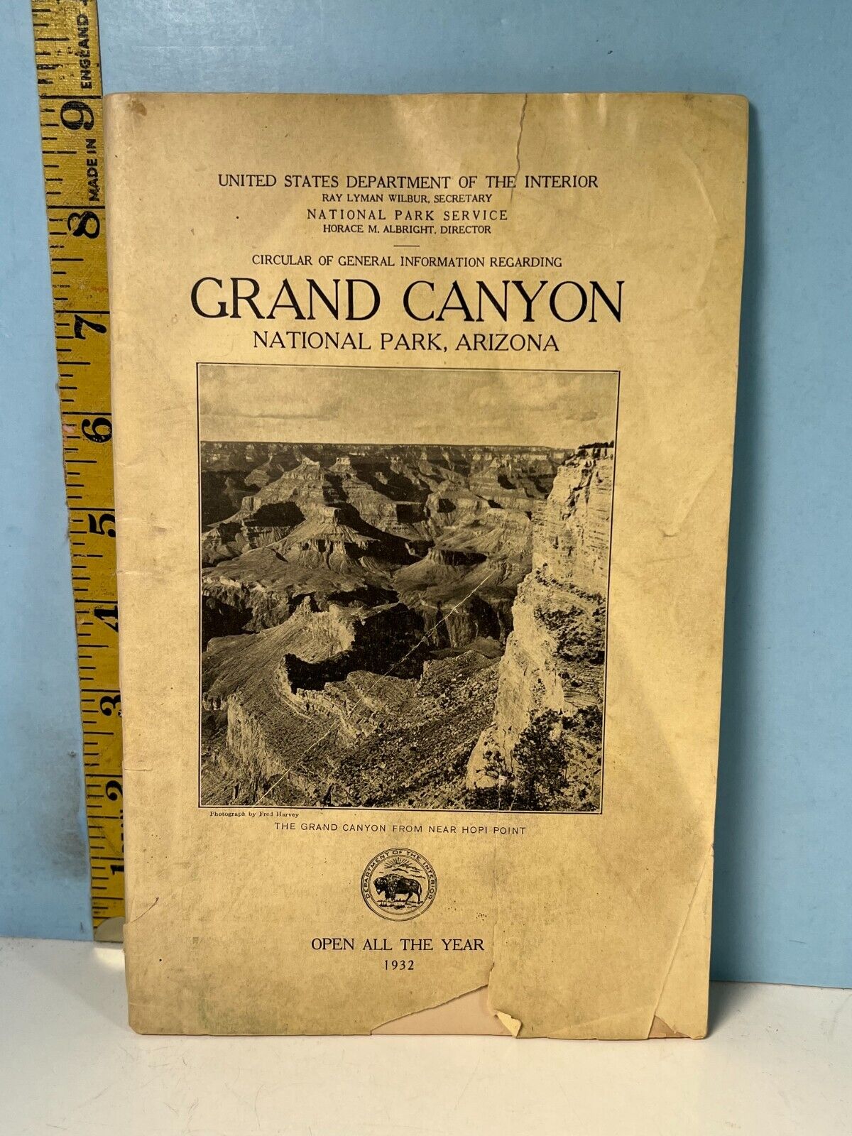 1932 Grand Canyon Park, Arizona