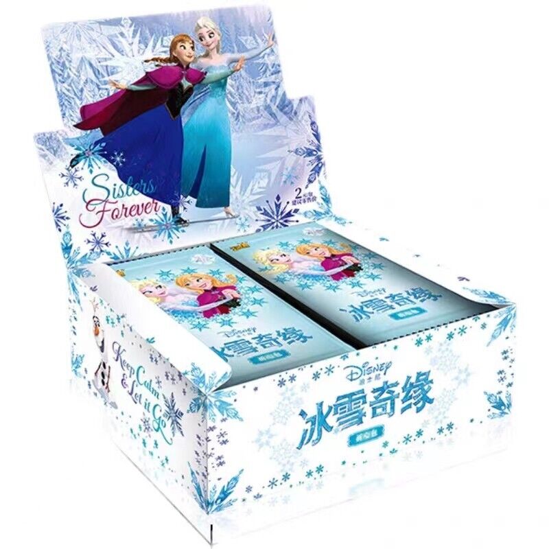 Camon x Disney Frozen Series Characters Collection Trading Card 1 Box 30 Pack