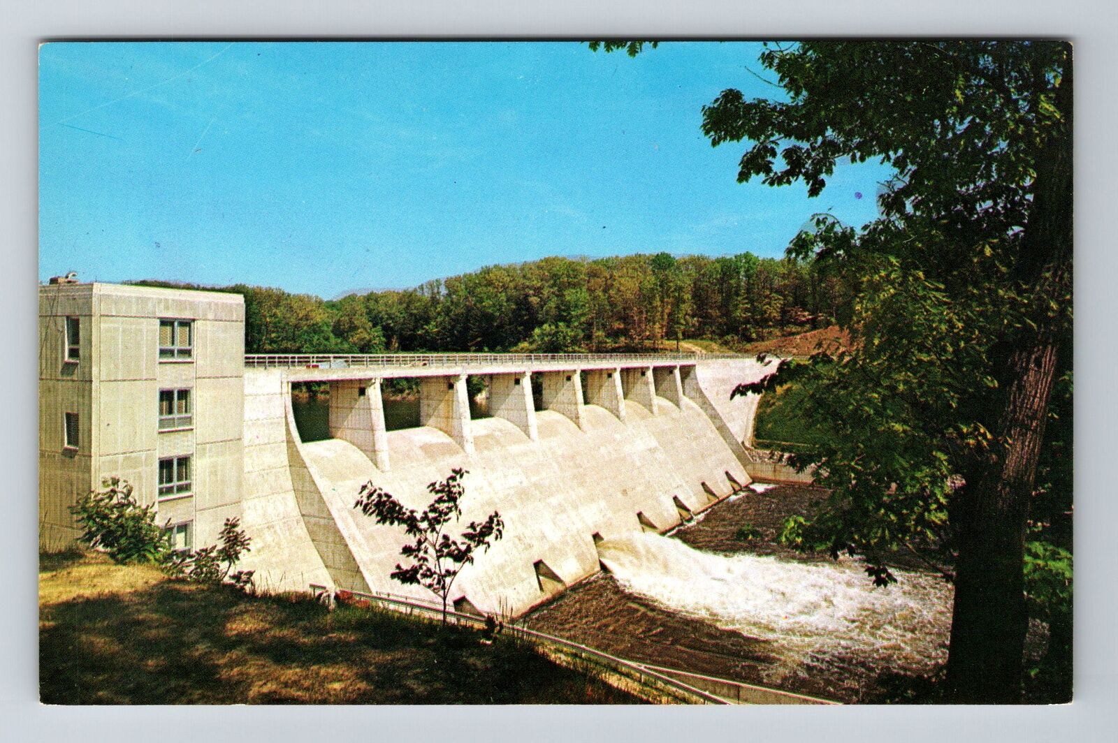 Sharpsville PA-Pennsylvania, Shenango Reservoir Scenic Vintage Postcard