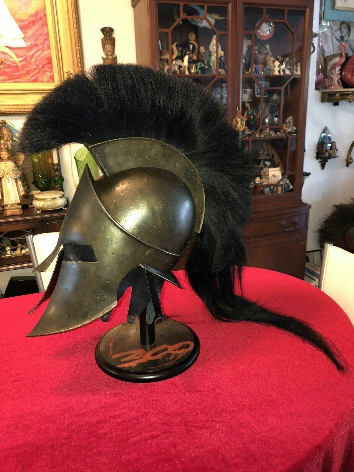 Authentic Movie Frank Miller “300” King Leonidas Spartan Helmets Ancient