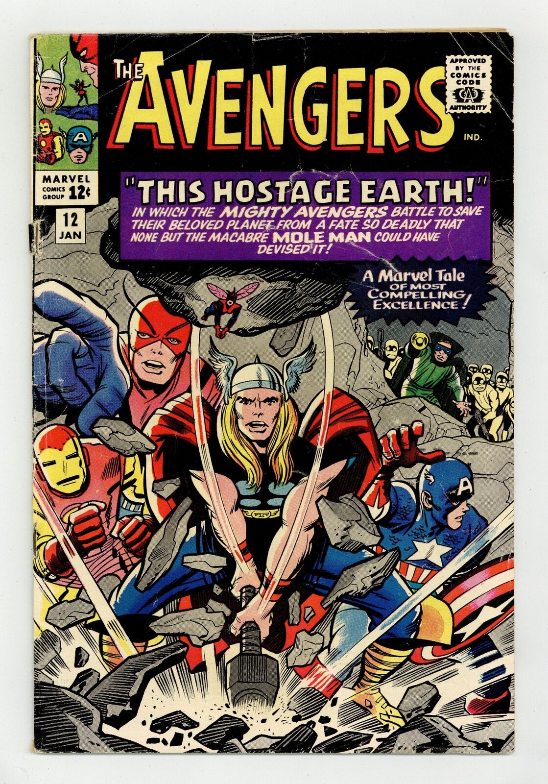 Avengers #12 GD+ 2.5 1965