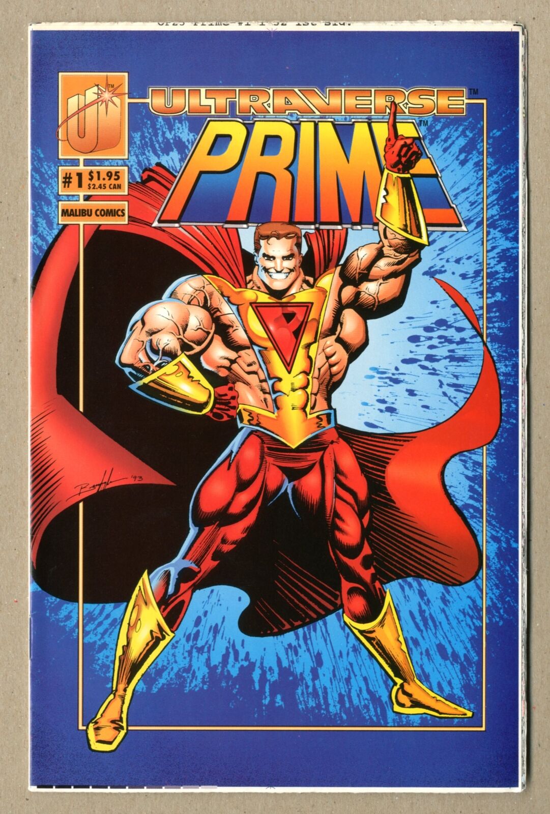 Prime #1 Proof COA Variant VF 8.0 1993