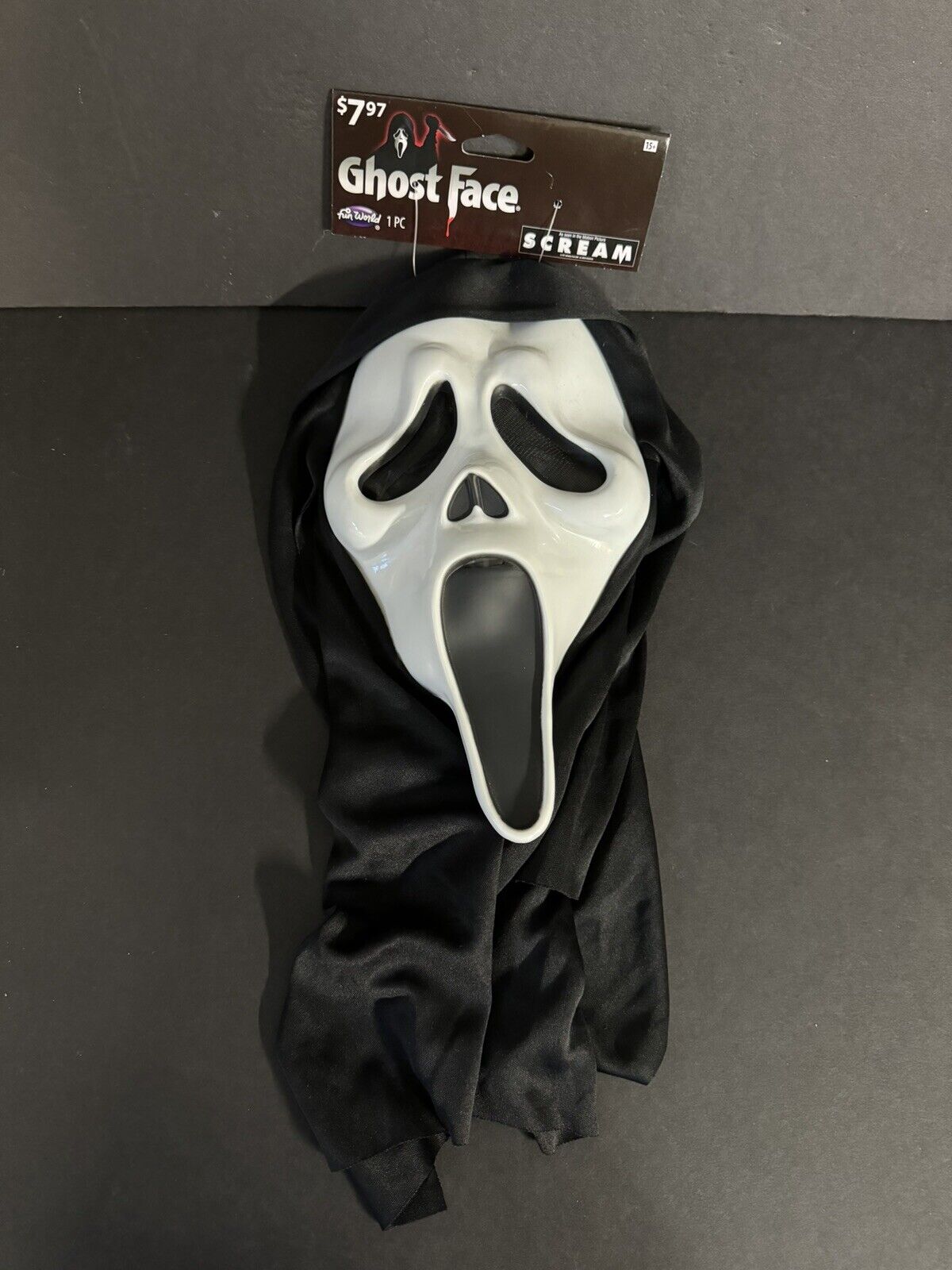 Scream Ghost Face Adult Mask Fun World Easter Unlimited Halloween Costume