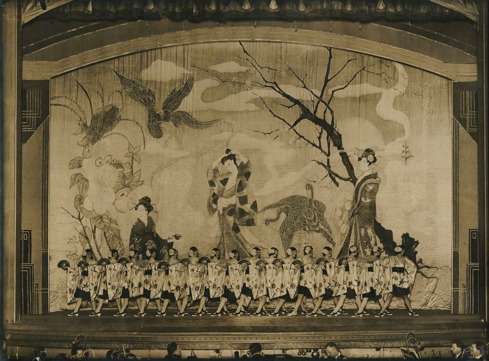 1931 Folies Bergère Photo by Lucien Walery ART DECO
