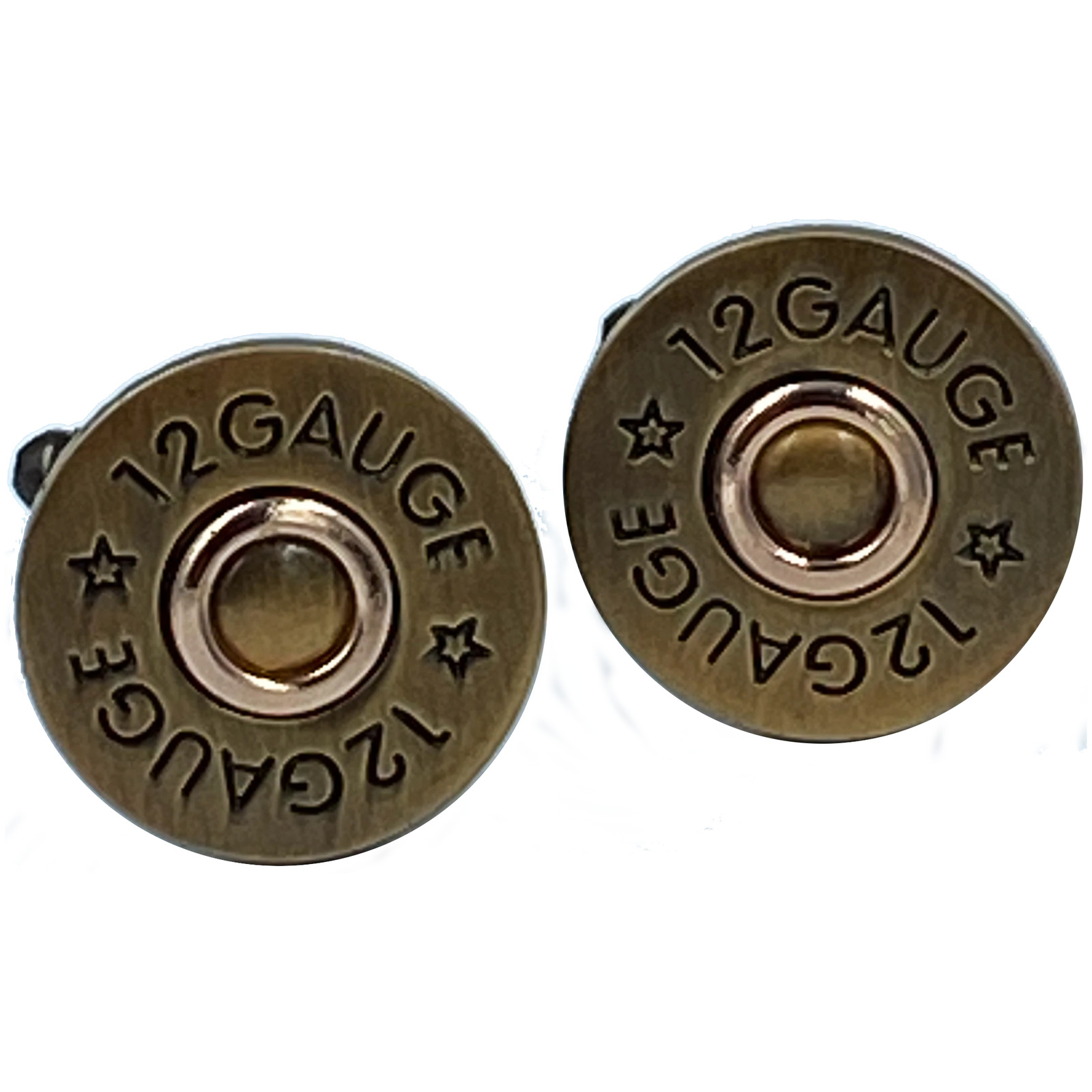 CL-016 12 Gauge Shotgun Shell Cufflinks