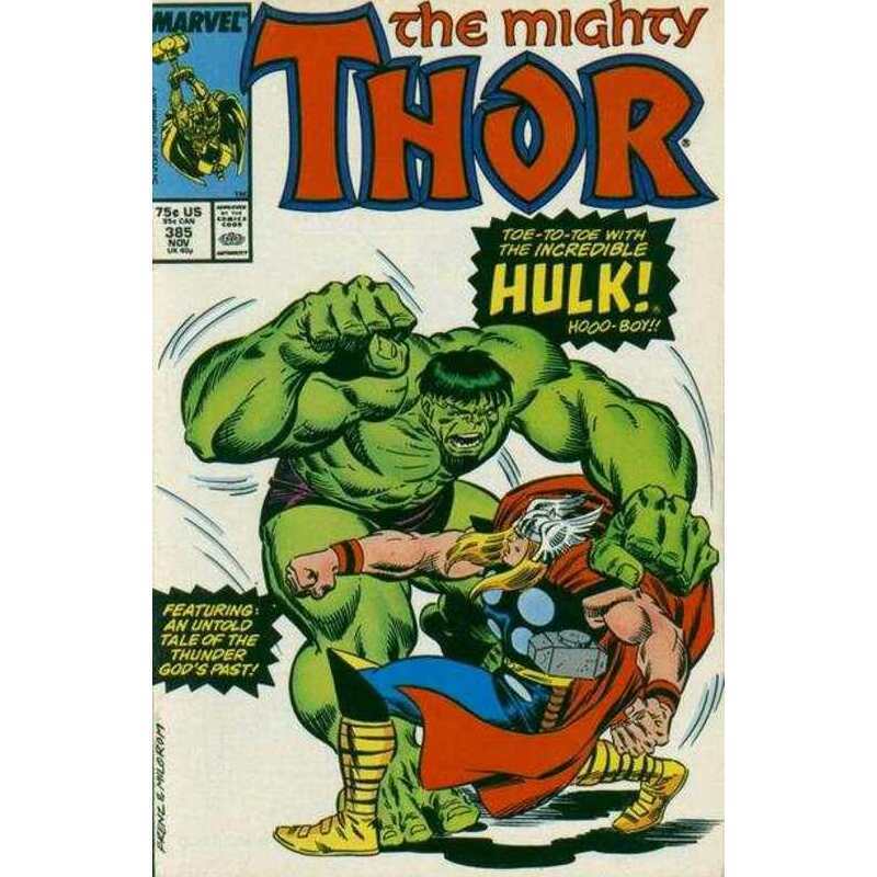 Thor (1966 series) #385 in Near Mint minus condition. Marvel comics [t*