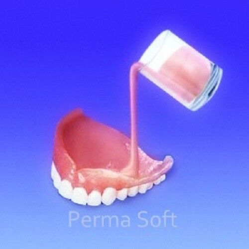 Perma Soft Denture Reline Kit -- 1 Kit -- Will reline UPPER or LOWER Denture
