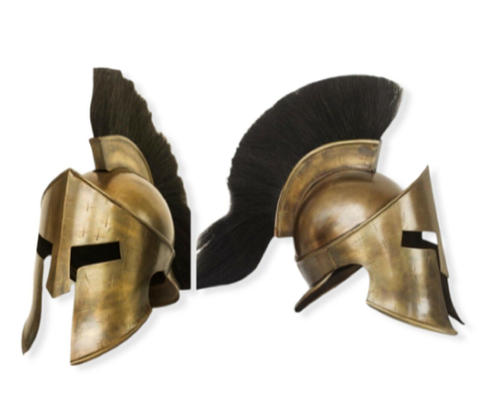 Antique Medieval Wearable 300 King Leonidas Spartan Helmet Warrior Movie Costume