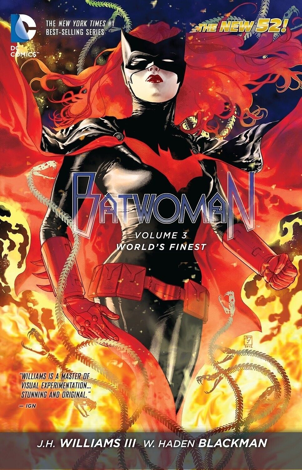 Batwoman Vol. 3: World's Finest (The New 52) by Williams III, J.H. in New