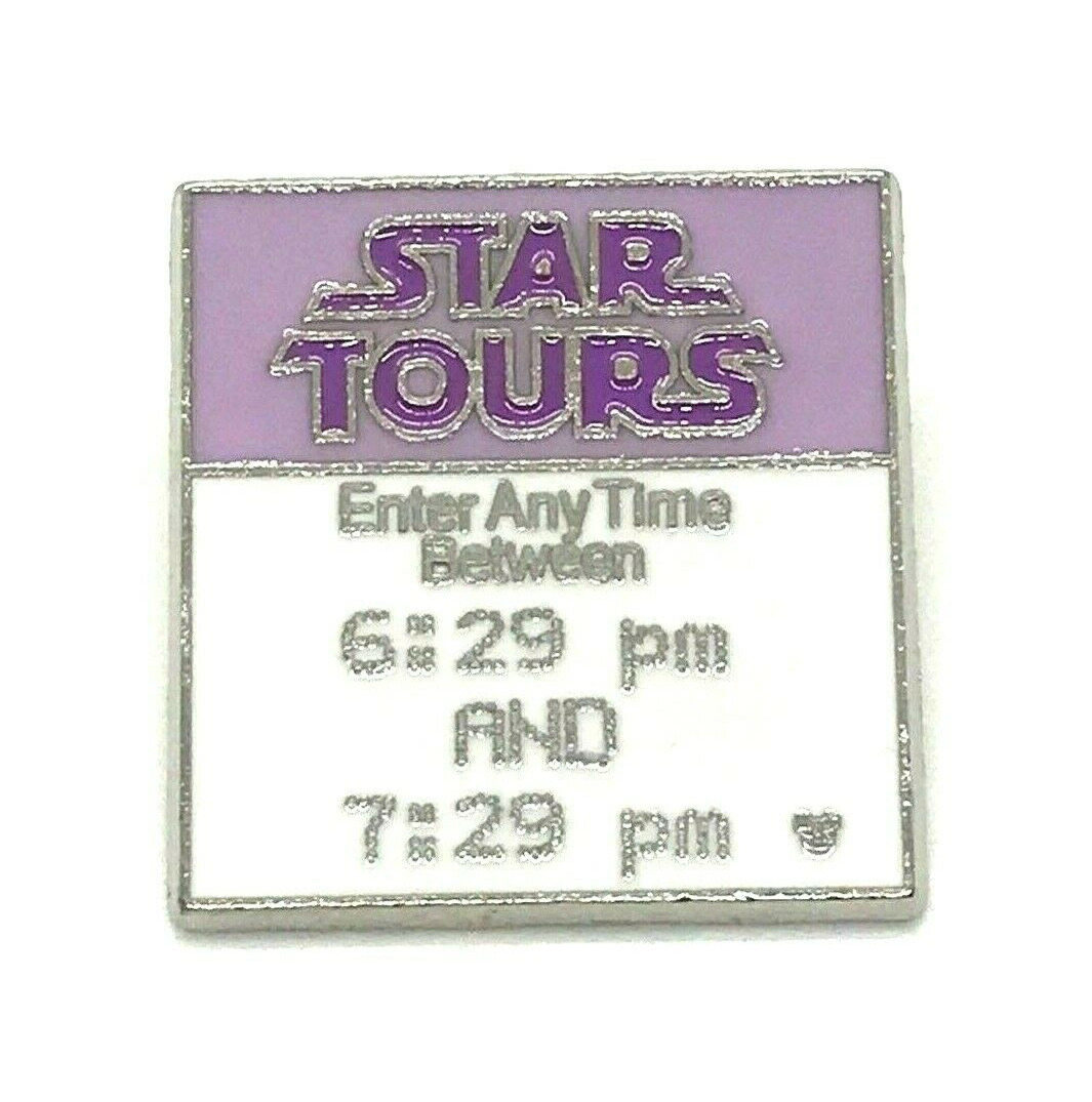 Disney Hollywood Studios Star Wars Star Tours Fast Pass Hidden Mickey Pin 58979