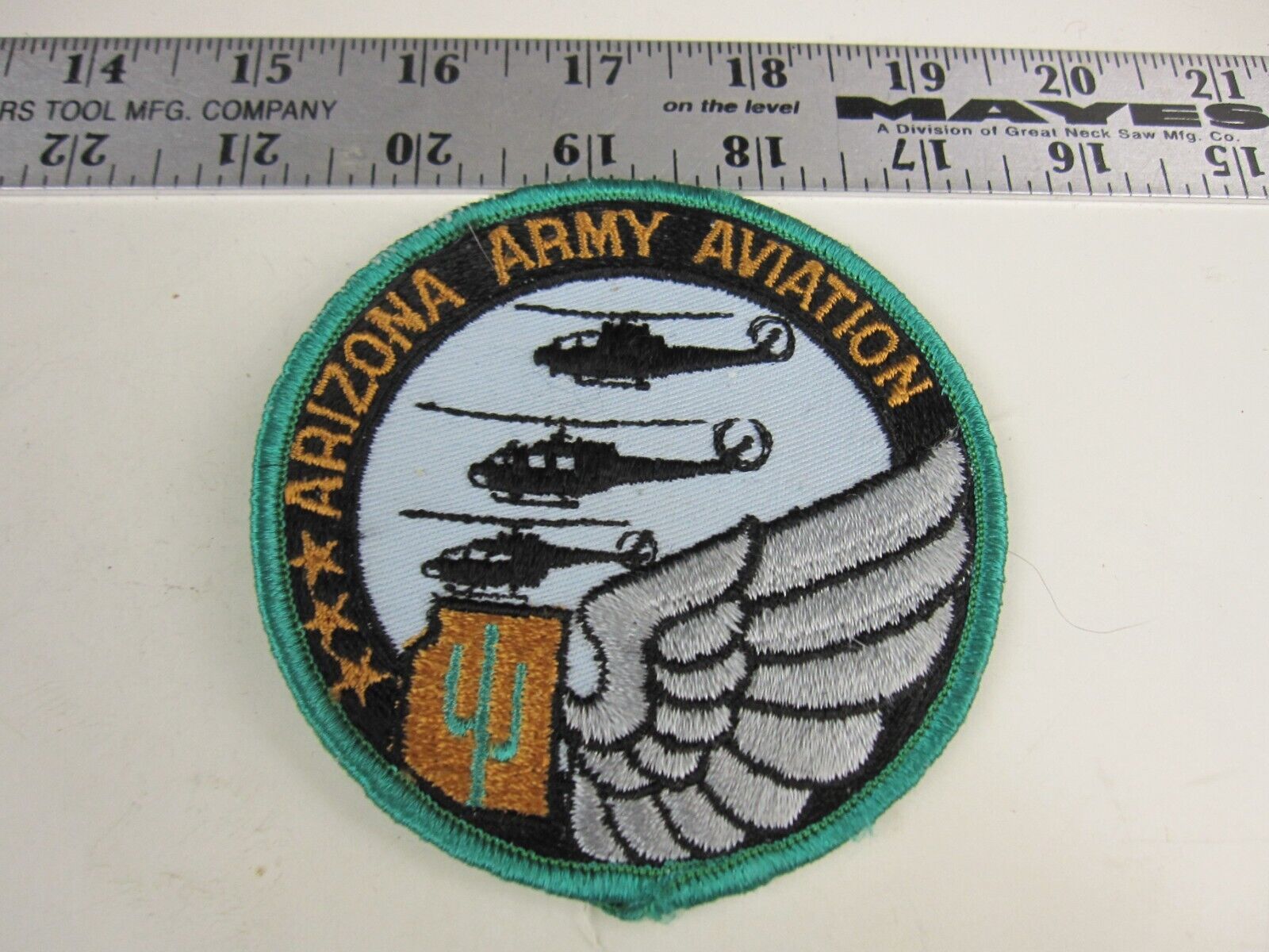 Vintage Arizona Army Aviation Military Related Patch