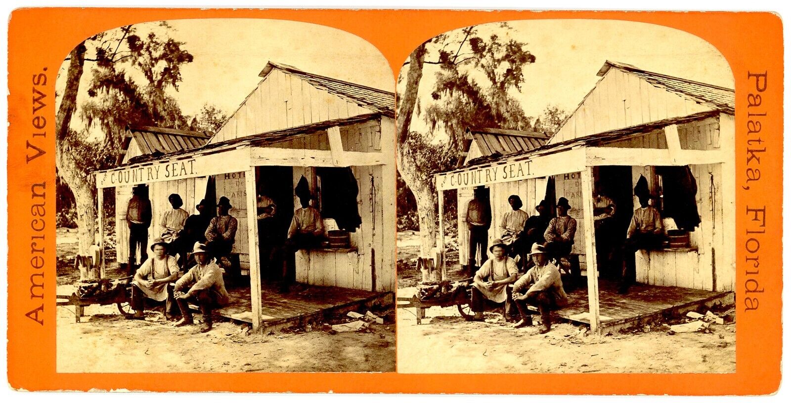 FLORIDA SV - Palatka - Smith's Fishing Camp - Anthony 1870s